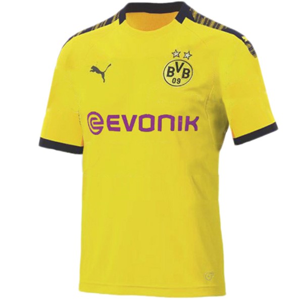 Tailandia Camiseta Borussia Dortmund 1ª 2019/20 Amarillo